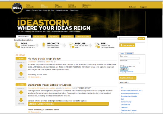 Ideastorm